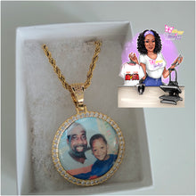 Load image into Gallery viewer, Custom Round Necklace