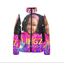 Load image into Gallery viewer, Women's Stand Collar Padded Jacket (Model H41)